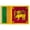 2x3 ft Nylon Flag, variant on AGAS Sri Lanka Flag 4x6 inch - 11" Plastic Pole 100% Outdoor Polyester Stitched Edges Sri Lankan Mini Flag on a Stick