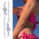 thumbnail image 5 of Kit Tatuajes Con Palabras en Inglés Marcador Corporal 10 Uds. Impermeables para Hombres Y Mujeres, 5 of 9