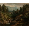 thumbnail image 3 of William Franklin Jackson 18x15 Black Modern Framed Museum Art Print Titled - Soda Springs, 3 of 5