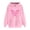 B Pink sweatshirt, variant on Hfnxid Pink Ribbon Breast Cancer Hoodie for Women Relaxed Fit Hooded Sweatshirt Cancer Fighter Pullover Tops Pink,S