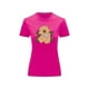 thumbnail image 2 of Playera Blusa De Capybara Con Paliacate Diseño Divertido Ropa Para Mujer Capibara Color Fucsia Talla Mediana Marca Emil SaEs, 2 of 4