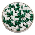thumbnail image 2 of WETS 1000Pcs Transparent Hollow Gelatin Empty Separated Medical Powder Capsule Shells, 2 of 7