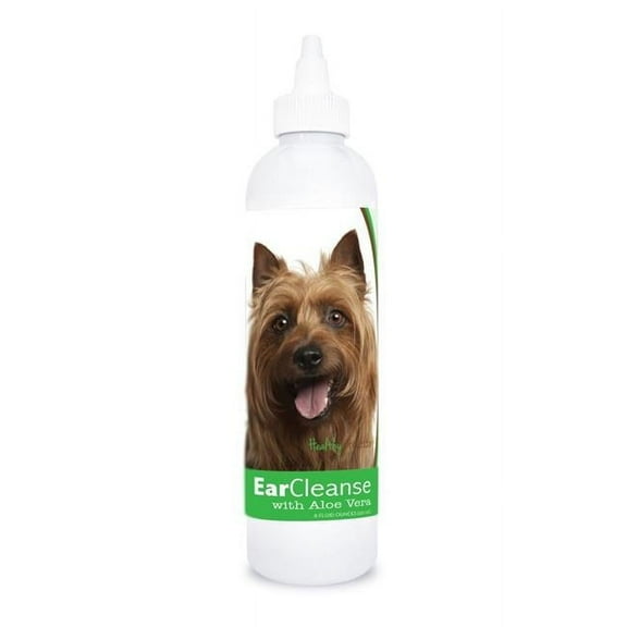 Healthy Breeds 840235197508 8 oz Australian Terrier Ear Cleanse with Aloe Vera Cucumber Melon