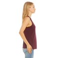 thumbnail image 3 of Bella Canvas 6008 Women`s Jersey Racerback Tank, M, Maroon, 3 of 3