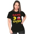 thumbnail image 3 of PACMAN Game Over Blinky Ghost Women's T Shirt Ladies Tee Brisco Brands S, 3 of 5