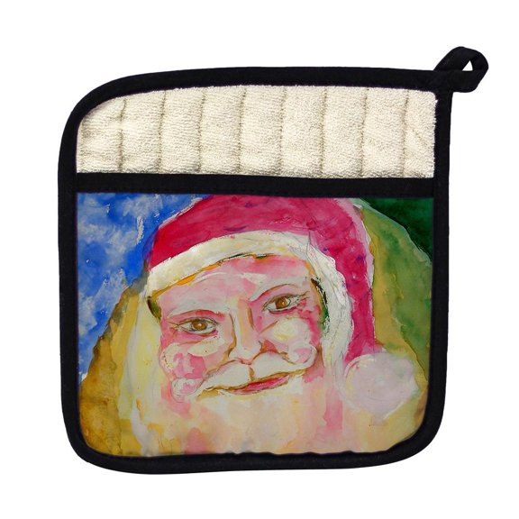 Betsy Drake PT909 Santa Face Pot Holder