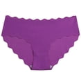 thumbnail image 3 of TrowBridge-Conjunto de bragas de 10 piezas para mujer, ropa interior a rayas con borde ondulado, bragas suaves sin costuras, lencería transpirable, calzoncillos cómodos, 3 of 4