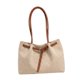 thumbnail image 3 of Bolso tote de gran capacidad, regalo de moda, bolso elegante para la calle y fiestas al aire libre. Mango marrón, 3 of 9