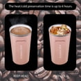 thumbnail image 3 of Aquaphile Double Walled Stainless Steel Insulated Coffee Travel Coffee Mug, Light Pink 17 Oz, 3 of 7