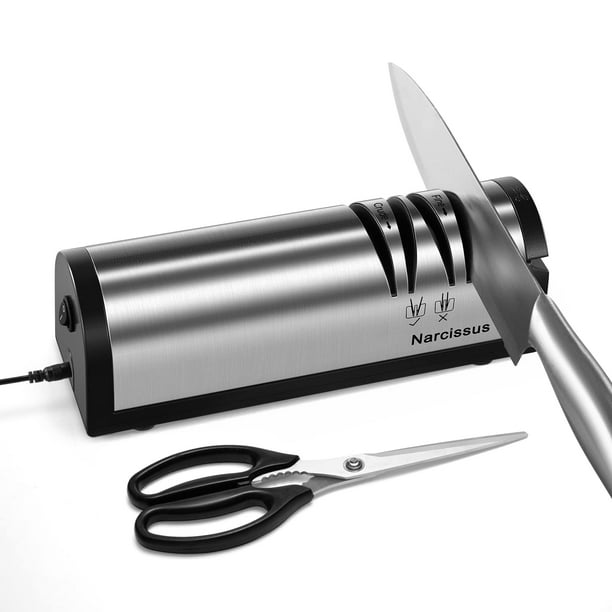 Afilador de cuchillos eléctrico Narcissus Professional 2 Stage