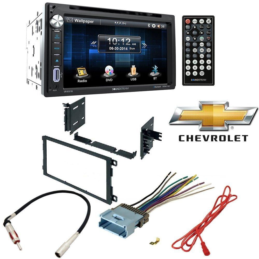 Soundstream 2 DIN Unit w 6.5″Touch Screen W// Car Radio Stereo CD Player Dash Kit