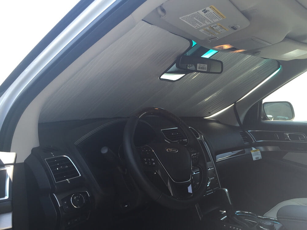 HeatShield, The Original Windshield Sun Shade, Custom-Fit for Ford