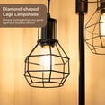 thumbnail image 4 of EDISHINE 62in Industrial Black Floor Lamps for Living Room, Dimmable, Metal Standing Tree Lamp for Bedroom, Office, 3 LED Bulb Included, 4 of 7