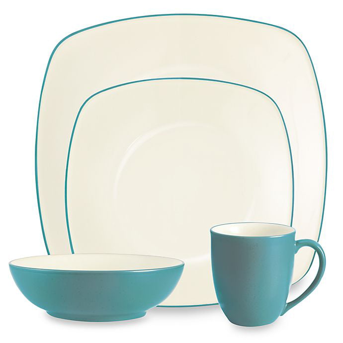  Noritake Colorwave  Square 4 Piece Place Setting in 