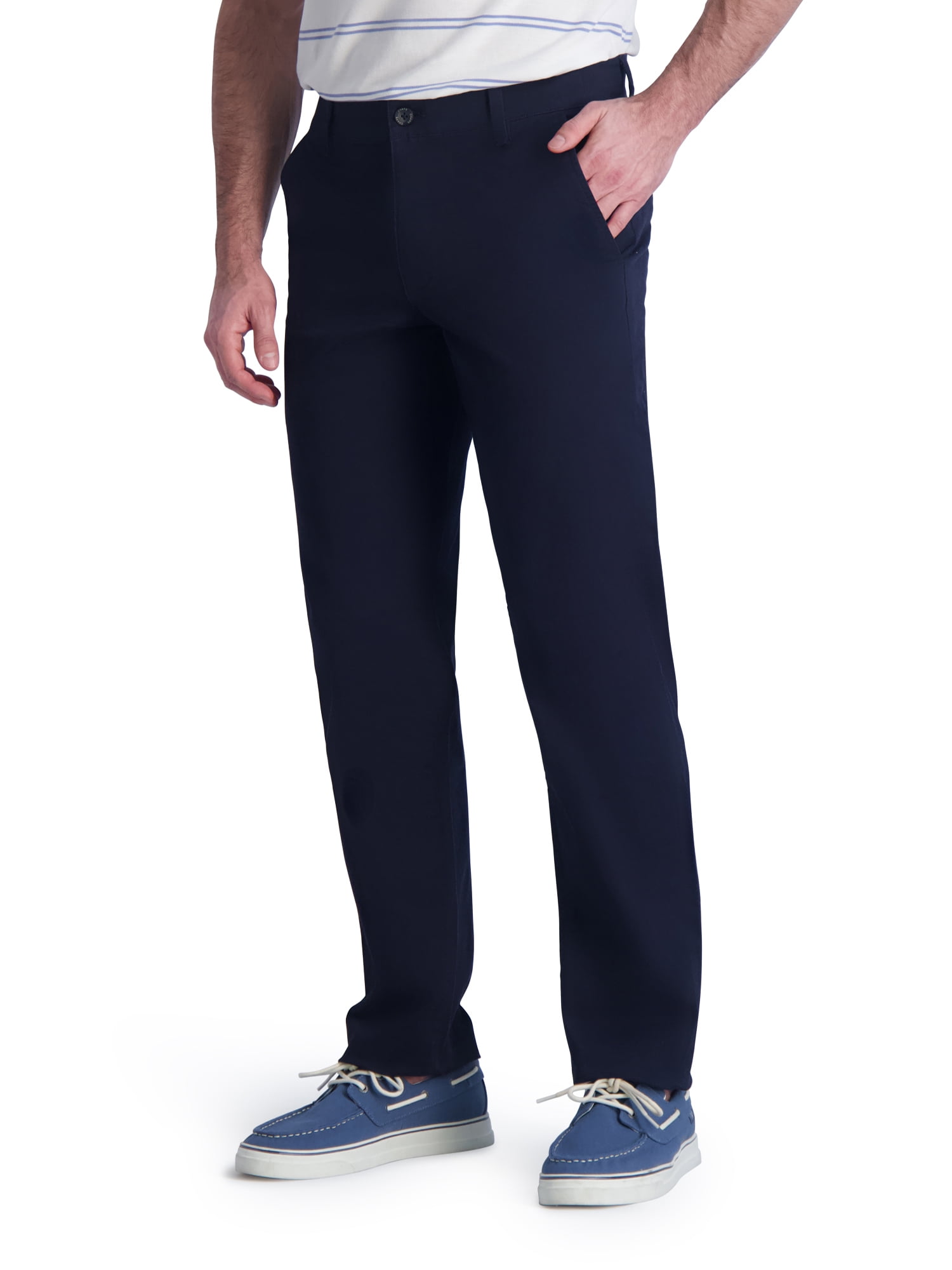 Chaps Men's & Big Men's Seacoast Wash Flex Twill Chino Pants, Waist Sizes 30-42