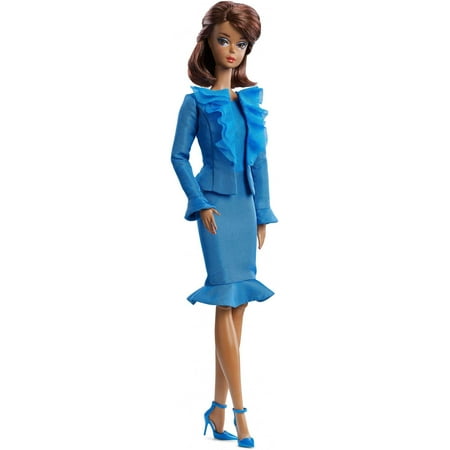 Barbie Fashion Model Collection Blue Suit Doll