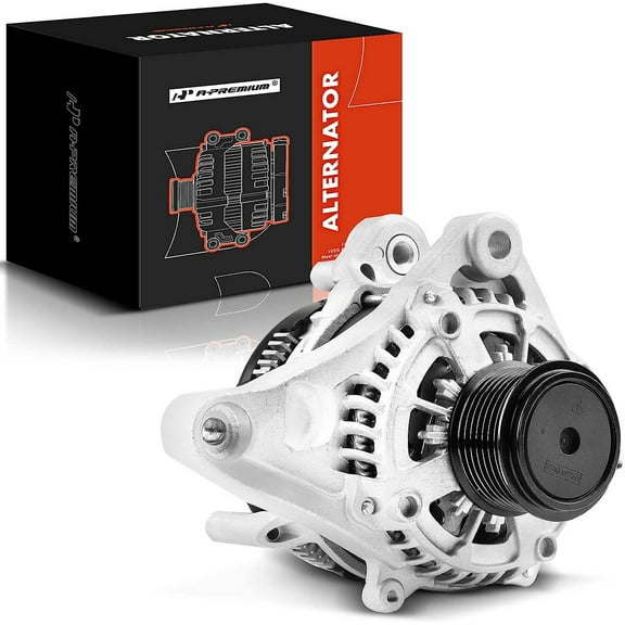 A-Premium 12V 135A Clockwise 7 Grooves Pulley Vehicle Alternators