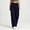 Navy, variant on LVHAOGJOB Womens Cargo Pants Straight Leg Wide Leg Pants Elastic Waist with Pockets Athletic Lightweight Trousers for Ladies