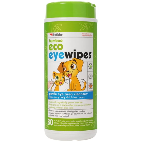 Petkin - Bamboo Eco Eye Wipes