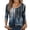 Gray, variant on SOMER Womens Tops 3/4 Sleeve V Neck Blouses Casual Shirts Loose Fit Tunic Tops for Going Out