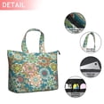 thumbnail image 2 of Multicolor Ethnic Floral Pattern Travel Tote Bags for Women Carry On,Large Weekender Bags for Women Travel,Multi Functional Duffle Bag for Work,Shopping,Sports, 2 of 5