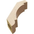 thumbnail image 6 of Ekena Millwork 3"W x 10"D x 10"H Aspen Rough Cedar Woodgrain TimberThane Knee Brace, Primed, 6 of 6