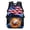 Blue Lightning Bolt, variant on Waterproof School Backpack for Outdoor Hiking, Polyester Breathable Mesh Back Panel Travel Backpacks, Blue Lightning Bolt Print