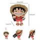 thumbnail image 3 of Llavero de peluche de One Piece, colgante de Tony Chopper, muñeco de peluche suave, llavero Kawaii, bolso, adornos, juguetes, regalo, 3 of 5