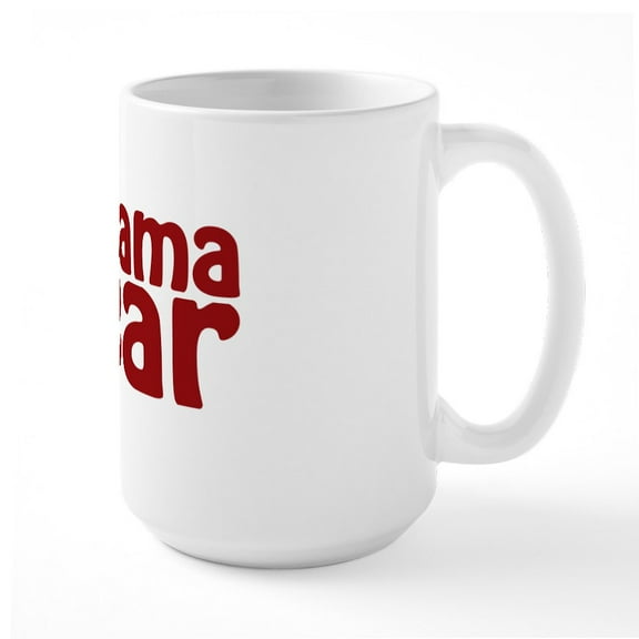 CafePress - Mama Bear Claw Large Mug - 15 oz Ceramic Large White Novelty Mug