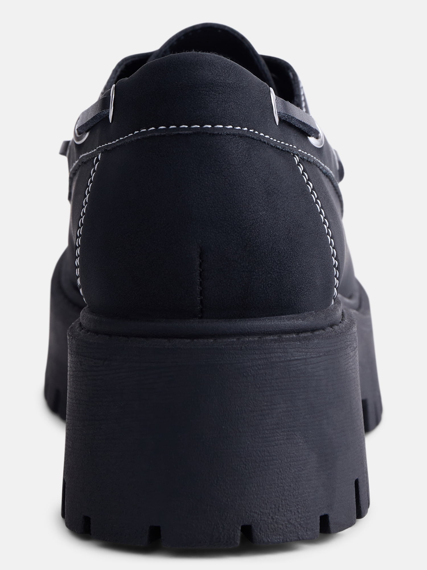 No Boundaries Women's Platform Boat Shoes