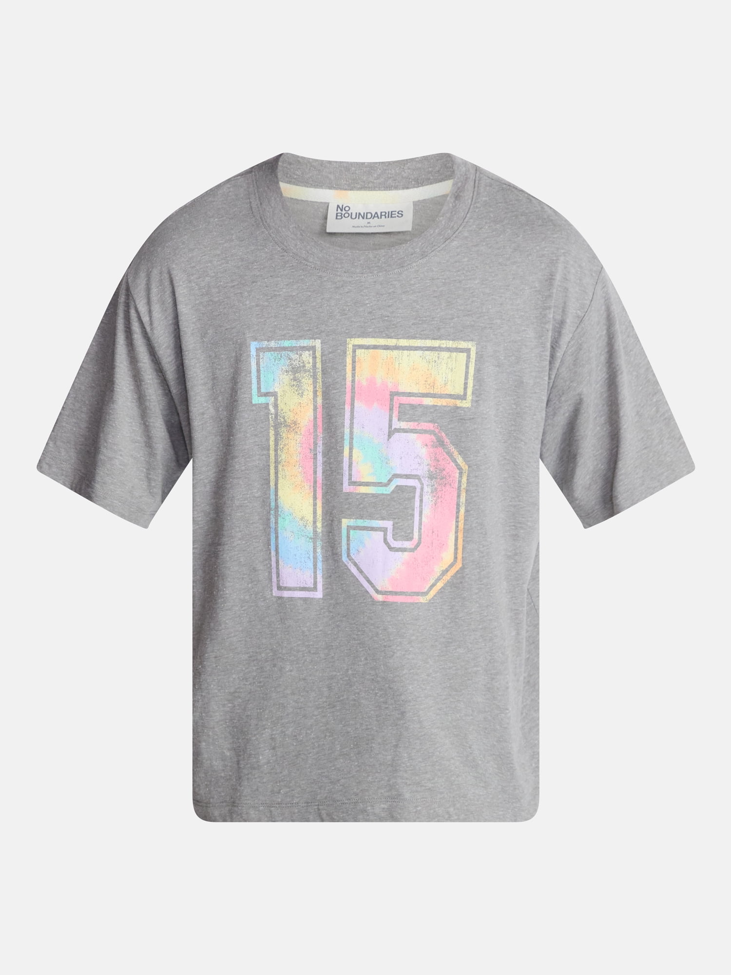 No Boundaries Pride Boxy Fit Cropped Tee with Short Sleeves, Men's Sizes XS-5XL