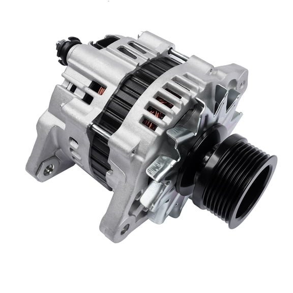 TEKKOAUTO 12V 110A Alternator with 7-Groove Pulley for Isuzu NPR NPR-HD NQR NRR Truck 2007-2015 1Pc