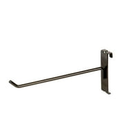 NAHANCO #GWH8B 8" Black Gridwall Hook (Pack of 12)