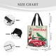 thumbnail image 3 of Fotbe Merry Christmas 1 Bolsa Tote con Estampado para Mujer, Bolsos con Cremallera, Bolsa de Hombro Casual de Gran Capacidad con Bolsillos Internos, 3 of 7