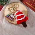 thumbnail image 3 of Christmas Keychain Wallet Pendant Hanger Keychain Cute Christmas Accessories Girls Ladies Gift, 3 of 6