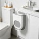 thumbnail image 5 of Wall Mounted Household Foldable Trash Can Kitchen Folding Trash Can Hanging Plastic Telescopic Storage Bin, 5 of 6
