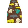thumbnail image 3 of MKHERT Colorful Cats Table Runner for Kitchen Wedding Party Home Decor 16x72 inch, 3 of 4