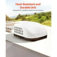 thumbnail image 4 of KFFKFF 13500 BTU RV Air Conditioning, Low Noise at 65 dB, Roof-Installation, Wide Compatibility with Various Air Conditioning Systems for Replacement of Old Units, Ideal for Vans, Trailers, 4 of 9