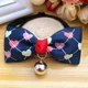 thumbnail image 3 of Lindo collar de pajarita para gato con cascabel, ajustable, con cierre de seguridad, accesorios de aseo para mascotas, suministros para gatos esfinge de pelo corto, 3 of 5