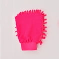 thumbnail image 3 of unbranded Guante De Limpieza Para Auto De Microfibra Chenille Rosado Sin Rayas Para Lavado Efectivo, 3 of 6