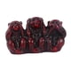 thumbnail image 2 of Estatuas de monos para decorar el hogar. Acentos. Decoración de monos. Esculturas de monos para el hogar. Imitación Rojo Marrón, 2 of 9