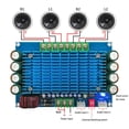 thumbnail image 4 of 4-Canales licencia De Multiplificador 4 X 50W TDA7850 Tarjeta Amplificadora de sonido De Potencia DC12V Para kusrkot Tablero del amplificador digital de 12V, 4 of 8