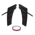 thumbnail image 2 of Cubierta De Adornos De Ventilación De Ala De Aire, Par De Negros Brillantes Izquierdo Y Derecho De Universal De Ventilación De Rejilla De Tiburón De Ajuste Universal Para, 2 of 7