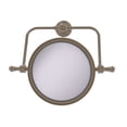 thumbnail image 1 of Retro Wave Collection Wall Mounted Swivel Make-Up Mirror 8 Inch Diameter with 4X Magnification - RWM-4/4X-PEW, 1 of 1