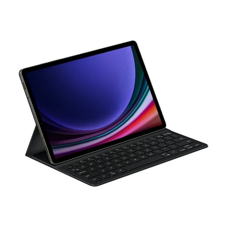 Samsung Galaxy Tablet S9 Book Cover Keyboard Slim, Black