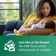 thumbnail image 6 of Philips Avent Natural Glass Baby Bottle with Natural Response Nipple (Slow Flow, Flow 2), 4oz, SCY910/01, 6 of 12