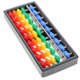 thumbnail image 3 of Ábaco de plástico colorido con 5 cuentas para aritmética mental de estudiantes Herramienta de aprendizaje de matemáticas de 9 niveles para niños Modelo de ábaco de escritorio para uso en el aula, 3 of 6