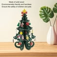 thumbnail image 3 of Decoración de Escritorio Para Árbol de Navidad ANGGREK Miniatura Hecha A Mano Madera, 3 of 7