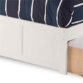thumbnail image 3 of Leo & Lacey Urban Twin Storage Platform Bed in White, 3 of 6