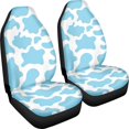 thumbnail image 3 of XYZCANDO 2 pcs Car Accessories for Car Interior Car Front Seat Cover Set Breathable Durable, SUV Van Sedan Car Seat Covers, Cow Print, 3 of 10